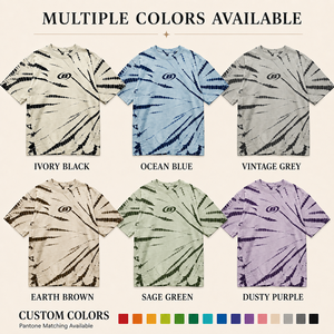 T-<span class=keywords><strong>shirt</strong></span> tie-dye noir et blanc personnalisé pour homme, tee-<span class=keywords><strong>shirt</strong></span> streetwear oversize, t-<span class=keywords><strong>shirt</strong></span> en coton à teinture spirale, fabricant OEM ODM, marque privée - Product Image 3