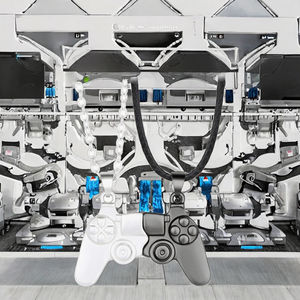 HOVANCI Nouveau cadeau de la Saint-Valentin <span class=keywords><strong>Collier</strong></span> d'amitié magnétique pour <span class=keywords><strong>manette</strong></span> de jeu vidéo BFF plaqué or alliage pour 2 couples - Product Image 3