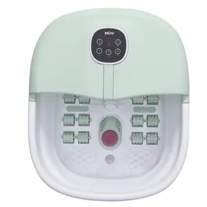 Amazon Foot Spa Bath Best Seller Supplier Mimir Factory Bubble Foot Bath Machine with Remote and Full Rollers