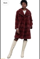 Europe Danemark Manteau De Fourrure De Vison Souper Qualité Hiver Femmes Classique Manteau De Fourrure De Vison Véritable