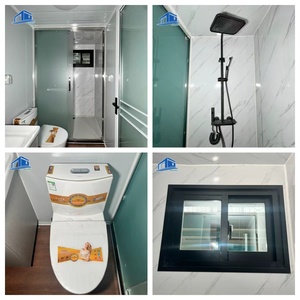 Maison conteneur extensible ShanHai à vendre avec abri <span class=keywords><strong>de</strong></span> <span class=keywords><strong>jardin</strong></span> et distributeur automatique <span class=keywords><strong>de</strong></span> boissons, 2 chambres, design moderne, garantie 1 an - Product Image 5