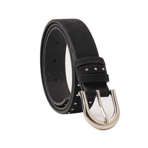 <span class=keywords><strong>Ceinture</strong></span> vintage western pour <span class=keywords><strong>femme</strong></span>, <span class=keywords><strong>ceinture</strong></span> en cuir PU, daim, velours, avec boucle en alliage, largeur 2,8 cm, pour jeans - Product Image 5