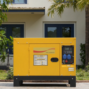 Groupe électrogène diesel portable super silencieux 5kW 1000kW Gamme ATS Alternateur 100% cuivre Certifié CE ISO Utilisation domestique - Product Image 3