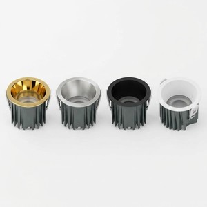 ไฟดาวน์ไลท์ LED แบบฝังฝ้า รุ่นใหม่ ขนาด 90 มม. แสงวอร์มไวท์ 3500K ตัวเรือนอะลูมิเนียม IP54 สำหรับใช้ภายในอาคาร มุมกระจายแสง 120 องศา - Product Image 4