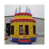 Gâteau d'anniversaire gonflable, maison gonflable, gâteau d'anniversaire gonflable, saut gonflable en Pvc