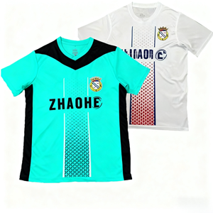 Hochwertiges Thai-Trainingskit, individuelles Fußball-Set für Erwachsene, 100 % Polyester, schnelltrocknend, atmungsaktiv - Product Image 2