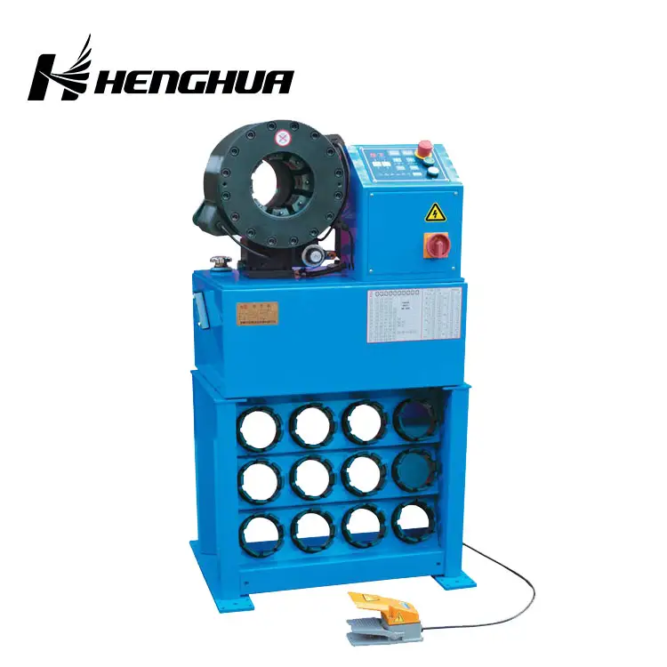 HENGHUA पेटेंट HF32 2.5 "(6-51mm) 380V 13 Sets मुक्त मर जाता हाइड्रोलिक नली Crimping मशीनों/नली crimper प्रेस मशीन उपकरण