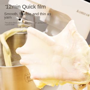 Mélangeur de crème automatique multifonctionnel en acier inoxydable Machine de chef de bureau domestique Bol mélangeur électrique transfrontalier pour aliments - Product Image 3