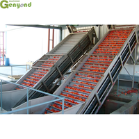 Usine de Shanghai Pâte de tomate dépulpage évaporation stérilisation faisant la machine sauce confiture de fruits ketchup ligne de production complète