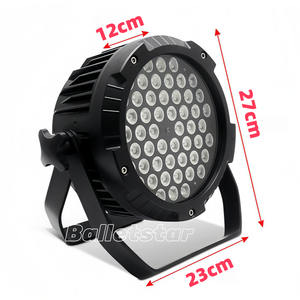 Nhà Máy Giá ngoài trời IP65 không thấm nước Die Cast nhôm <span class=keywords><strong>DMX</strong></span> RGB 54x3 wát <span class=keywords><strong>LED</strong></span> mệnh ánh sáng - Product Image 5