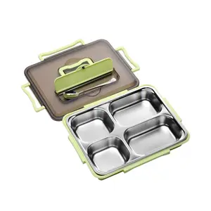 New Arrival Customized Leakproof Stainless Bento Lunch Box Keep Food Warm