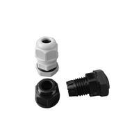 Passe-câbles en nylon moulé par injection étanche, entrée de câble électrique, connecteur M8*1.25 pour boîtier de commande, gris