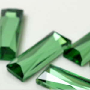 Rhinestones For Phone Case 2x4 To 7x21mm Flat Bottom Rectangular Glass DIY Decoration - Product Image 3