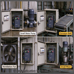 SINEE EM730-0R4-2B 0.4KW 220V ไดรฟ์ปรับความถี่เฟสเดียวสำหรับปั๊มน้ำ พัดลมลำเลียง มอเตอร์ขนาดเล็ก CE OEM - Product Image 4