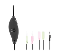 Casque de jeu filaire supra-auriculaire de haute qualité avec transducteur hybride, APT-X, faible latence, capture vocale claire, suppression du bruit, design pliable, IPX-7