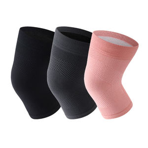 Genouillère de sport en nylon à haute élasticité avec logo, double réglage, pour la course à pied - Product Image 5