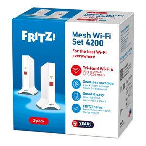 Kit répéteur MESH 4200, lot de 2, double bande, blanc et rouge, 20003110 - Product Image 2