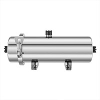 Système de filtration d'eau pour toute la maison, purificateur d'eau, 1000L, acier inoxydable 304, ultrafiltration PVDF, tuyau de 89 mm, CE RoHS