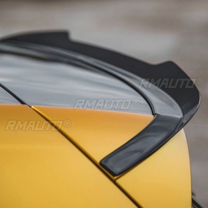 สปอยเลอร์หลังคาหลังรถสีดำ/คาร์บอนมอง8 Pro Rline 2021ท้ายรถสปอยเลอร์วิงลิปตกแต่ง MK8 - Product Image 5
