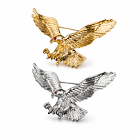 Metall-Adler Emaille-Anstecknadel mit Magnet für Anzug, Jacke, Hut, Geschenk, Großhandel, Bulk, Individuelles Logo