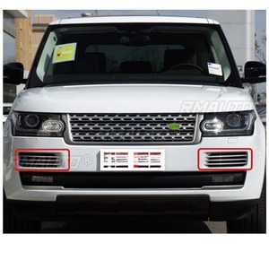 ฝาครอบช่องระบายอากาศด้านข้างกันชนหน้ารถยนต์ ชุดแต่งกันชนหน้า สำหรับ Range Rover Executive Genesis 2013-2018 อุปกรณ์ตกแต่งรถยนต์ - Product Image 3