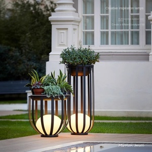 Luces solares al aire libre para césped IP65 LED impermeable con cuerpo de aleación de aluminio de control remoto para decoración de jardín - Product Image 6