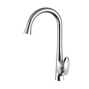Robinet de lavabo monobloc de luxe en cuivre massif plaqué or, avec cartouche céramique à disque 35 pour mélange eau chaude/froide, vente en gros - Product Image 2