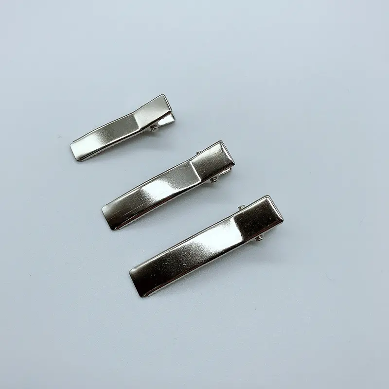 8Cm Customized High Quality Hairpin Double Fork Clip For DIY