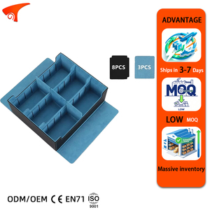 Boîte de rangement Torson grande capacité en PU pour cartes PTCG, jeux de société, Yugioh, CCG Commander, TCG, et rangement de cartes à collectionner - Product Image 1