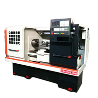 Tour CNC horizontal SMTCL CAK6150 léger à double broche automatique/manuel à banc plat Fanuc haute productivité d'occasion à bas prix