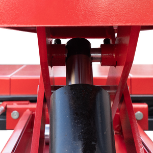 Pengangkat Mobil 4T Empat Pos Kustom dengan Jack Penyelarasan dengan Tempat untuk Pelat Sudut Bergulir - Product Image 6