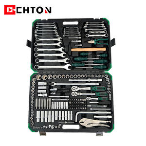 ชุดเครื่องมือซ่อมรถยนต์ CHTON Kawataku 202 ชิ้น ชุดประแจบล็อก 1/2 นิ้ว พร้อมด้ามขันแบบมีเฟือง ไขควง และกล่องเครื่องมือแบบแข็ง - Product Image 2