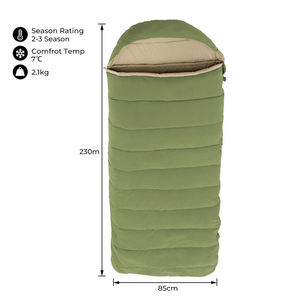 Sac de couchage d'hiver extra large à capuche amovible personnalisé E-RIKE Factory pour le camping en plein air, sac de couchage d'hiver pour adultes - Product Image 2