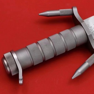 มีดต่อสู้ BK184 ปรับแต่งได้ คุณภาพสูง ผลิตจากเหล็กกล้าไร้สนิม พร้อมปลอกมีดอุตสาหกรรม ปลายมีดแบบ Drop Point เกรด DIY สำหรับใช้งาน EDC รองรับ OEM - Product Image 4