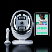 3D AI Facial Skin Analyzer 8-Spectrum Skin Condition Detector With Hand-held Probe for Beauty Salon