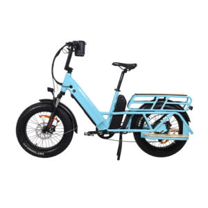 Venta caliente 250W 500W 750W Bicicletas eléctricas de carga Baterías duales 10Ah + 10Ah Bicicleta eléctrica de carga de largo alcance - Product Image 4