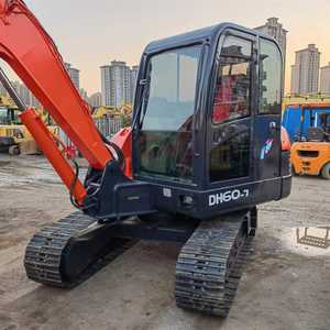Prix bas, excavatrice d'occasion de 6 tonnes DH60 DX60 DH70 DH80, machine d'excavatrice Doosan d'occasion, DH60-7 Doosan Dh60 à vendre, excavatrice - Product Image 5