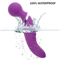 Sexspielzeug für Paare Klitoris Stimulator für Erwachsene Leistungs starke Dildos Vibrator Dual Motor Silikon Großer Zauberstab G-Punkt Massage gerät