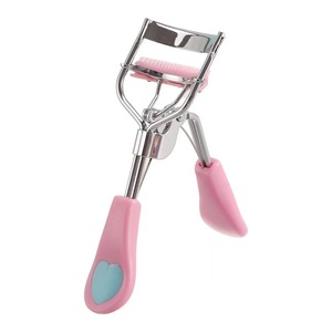 Rizador de Pestañas Profesional con Peine y Pinzas, Herramienta Cosmética para Rizar Pestañas, Color Rosa - Product Image 6