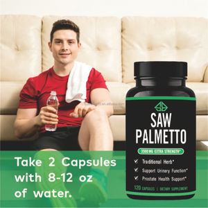 Complément alimentaire à base de palmier nain OEM pour la santé de la prostate masculine, apportant énergie et antioxydants, 120 capsules - Product Image 3