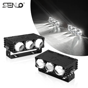Nouveau pour P3PLUS : Phare antibrouillard LED en aluminium avec lentille <span class=keywords><strong>de</strong></span> projecteur, mini phare <span class=keywords><strong>de</strong></span> conduite, feux <span class=keywords><strong>de</strong></span> travail auxiliaires, DC 9V-24V, indice <span class=keywords><strong>de</strong></span> protection IP68 - Product Image 1