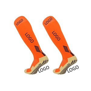 High Quality <b>Custom</b> Logo Men's Football <b>Grip</b> <b>Socks</b> Anti-Bacterial Breathable Non-Slip Soccer <b>Socks</b> With Embroidery - Product Image 6
