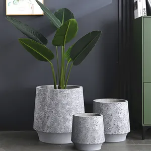 Vasos Minimalistas Clay Plant Pot Grande Outdoor Indoor Planter Casa Jardim Pots & Planters