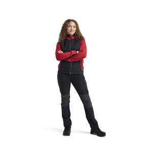 BLAKLADER - 593121175699XXL Chaqueta híbrida Mujer Rojo/Negro-EAN 7330509728499 CHAQUETAS DE TRABAJO INVIERNO SOFTSHELL Y CHAQUETAS ACOLCHADAS - Product Image 3