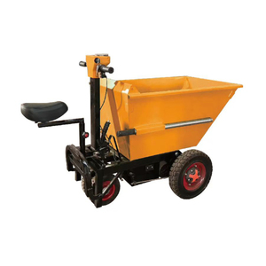 Handpush peut se tenir sur le site électrique à trois roues traction cendre lassa transport handpush transporteur voiture plate - Product Image 2