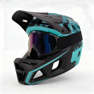 Trendy tasarımlar MTB kask yetişkin tam yüz kask bisiklet CE EN1078 güvenlik test dayanıklı kabuk anti-çarpışma MTB sürme dişli - Product Image 1