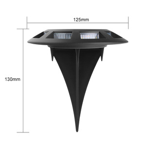 Solar Underground <b>Led</b> <b>Light</b> Flush Mount Aluminum Alloy 3-Year Warranty Outdoor Garden Lawn Lighting Waterproof Decorative - Product Image 3