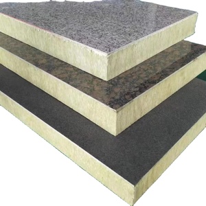 Chất lượng cao cho rockwool Composite Panel giá thấp trang trí trần cách nhiệt cho bên ngoài bức tường làm tuyệt vời Bazan - Product Image 1