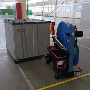 Machine de cerclage pp entièrement automatique Enfilage de la sangle d'enroulement Machine de groupement pour les produits lourds de grandes palettes - Product Image 2