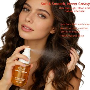 Spray para Cabello con Aroma a Vainilla, 100 ml, Sin Alcohol, Hidratante y Desodorante, para <span class=keywords><strong>Pelucas</strong></span>, Telas, Venta al Por Mayor, OEM, ODM - Product Image 3